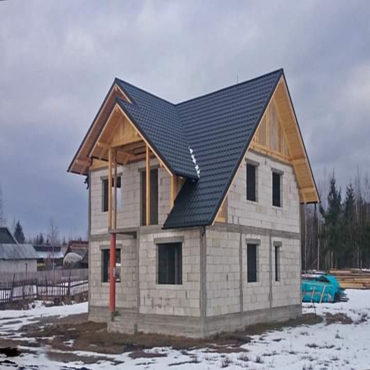 Изграждане на Еднофамилна къща село Плаково