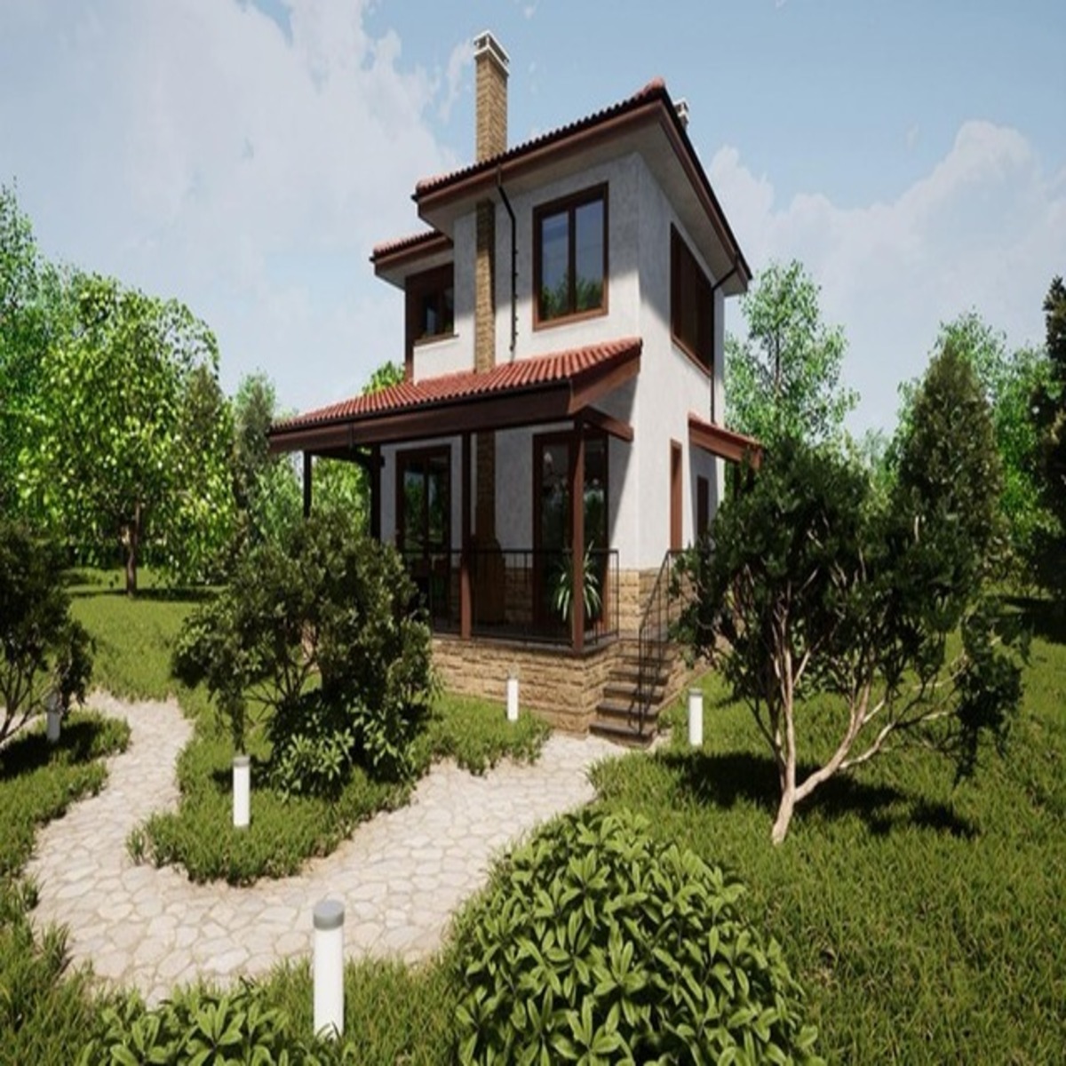 Еднофамилна жилищна сграда - с.Малък Чифлик